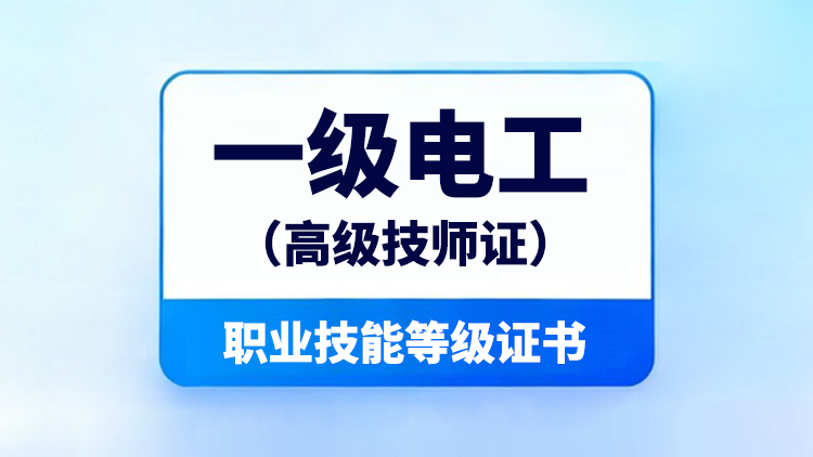 一级电工（高级技师）